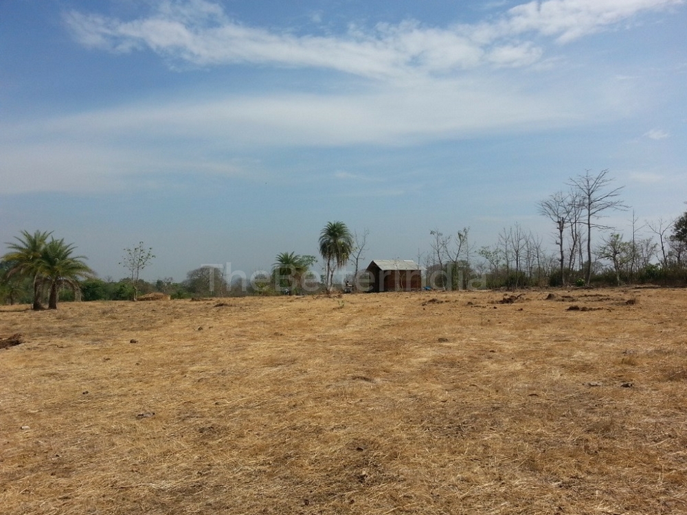 The barren land in the beginning